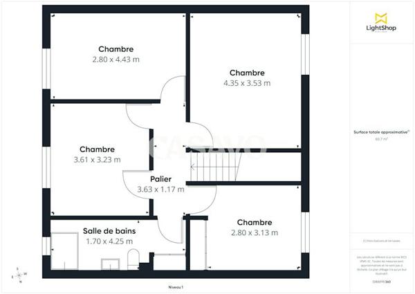 Vente Maison 6 pièces de 128m² - 95110 Sannois