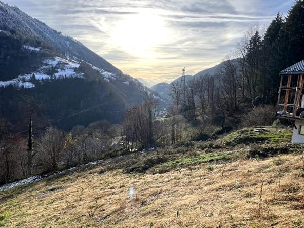 Terrain constructible situé aux portes du Beaufortain