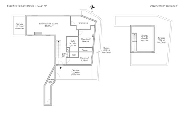 Appartement Paris 19e - MICHELET