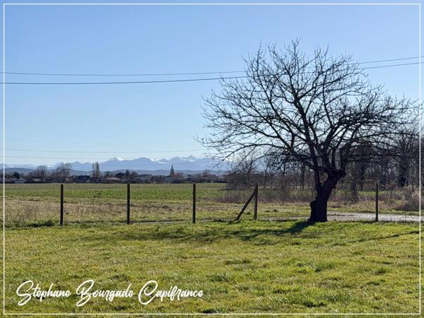 Terrain à vendre BORDERES SUR L'ECHEZ (65) Surface 942 m2