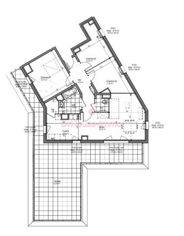 Appartement à vendre 4 pièces de 90 m²