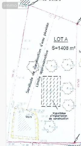 Achat - Terrain à bâtir | Terrain à bâtir Roman 27240 1408 m 2