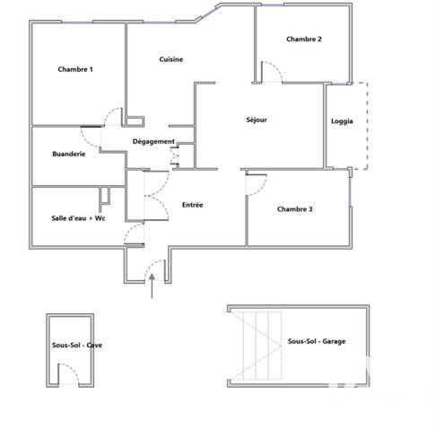 Appartement à vendre 4 pièces 98 m² Lagnieu