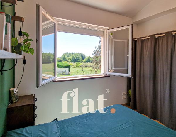 Maison | Vue campagne | 87 m² | 2 chambres | Jardin 1 000 m² | Vue dégagée | Possibilités d’agrandissement