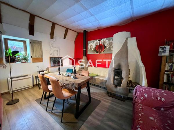 Grange au calme dans la verdure