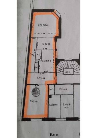 Appartement Asnieres Sur Seine 2 pièce(s) 49.2 m2