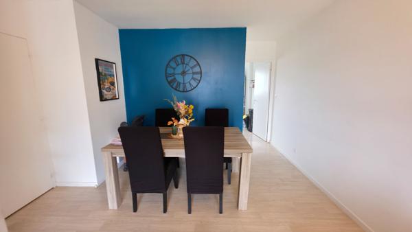 Appartement Montoir De Bretagne Type 3 de 61.08m², deux chambres, balcon, garage et stationnement