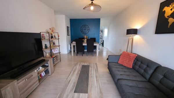 Appartement Montoir De Bretagne Type 3 de 61.08m², deux chambres, balcon, garage et stationnement