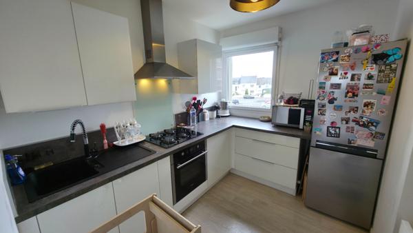 Appartement Montoir De Bretagne Type 3 de 61.08m², deux chambres, balcon, garage et stationnement