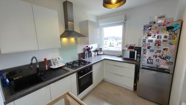 Appartement Montoir De Bretagne Type 3 de 61.08m², deux chambres, balcon, garage et stationnement