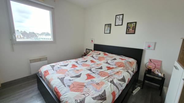 Appartement Montoir De Bretagne Type 3 de 61.08m², deux chambres, balcon, garage et stationnement