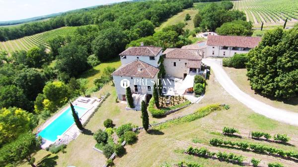 Hameau au coeur du Lot, à 25 minutes de Cahors – 900 m2 habitables sur 4 maisons., CAHORS