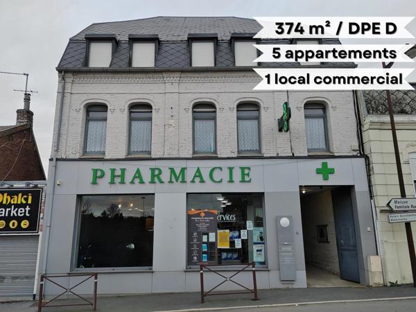 Immeuble de rapport – 5 appartements + 1 local co