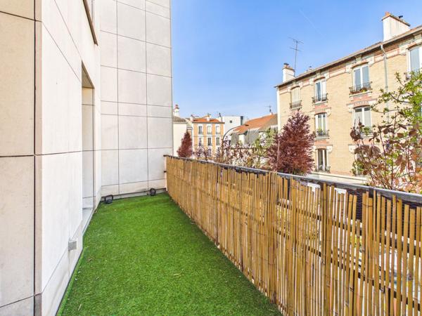 Asnières – Alma : 3 pièces avec terrasse, balcons, parking et cave