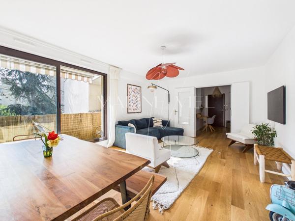 Asnières – Alma : 3 pièces avec terrasse, balcons, parking et cave