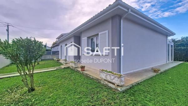 MAISON DE PLAIN PIED, 3 CHAMBRES, 2 GARAGES