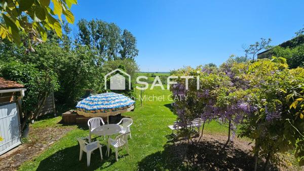 Maison de campagne avec 4 chambres, 1154 m² de terrain;