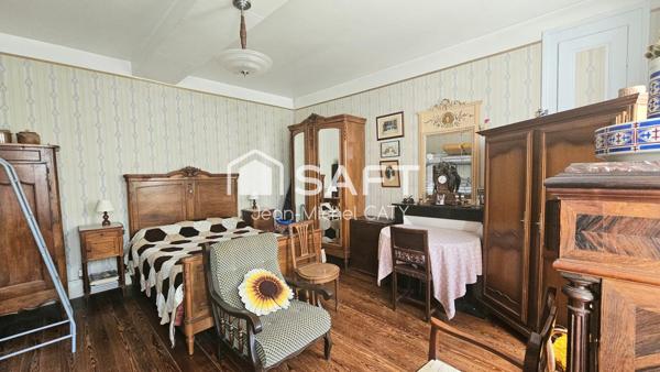 Maison de campagne avec 4 chambres, 1154 m² de terrain;