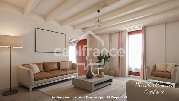 À vendre à Sauzé-Vaussais : Lot de deux maisons mitoyennes à rénover