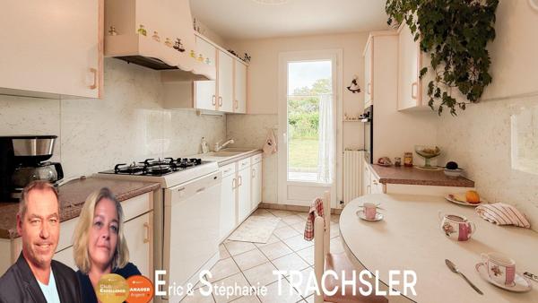 Maison familiale 3 chambres avec jardin et garage à Coulaines