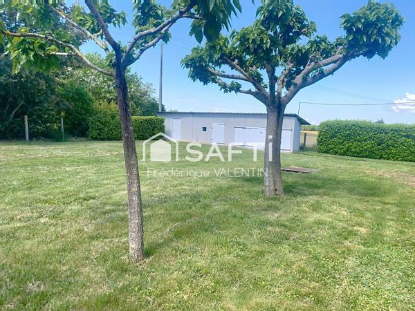 Maison de plein pied lumineuse aux beaux volumes au calme, 6 minutes de montastruc La Conseillére