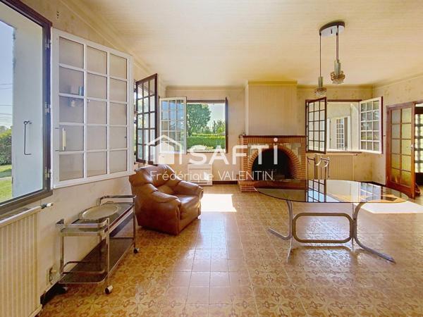 Maison de plein pied lumineuse aux beaux volumes au calme, 6 minutes de montastruc La Conseillére