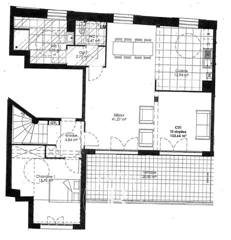 Trouville-sur-Mer, Duplex 4 Chambres -  153 m² à vendre