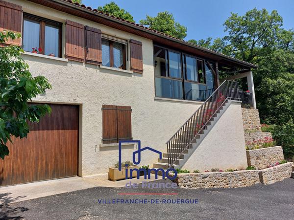 Maison T4  88m² sur sous-sol avec terrain 1900 m² en position dominante