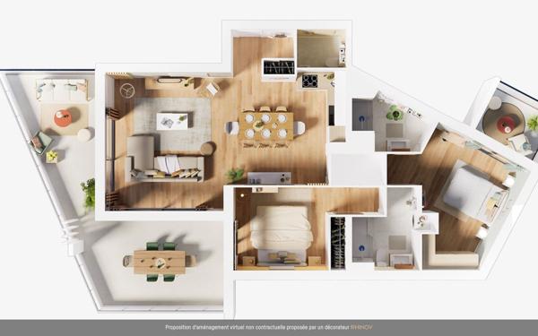 Appartement à vendre    3 pièces •  Les Mathes