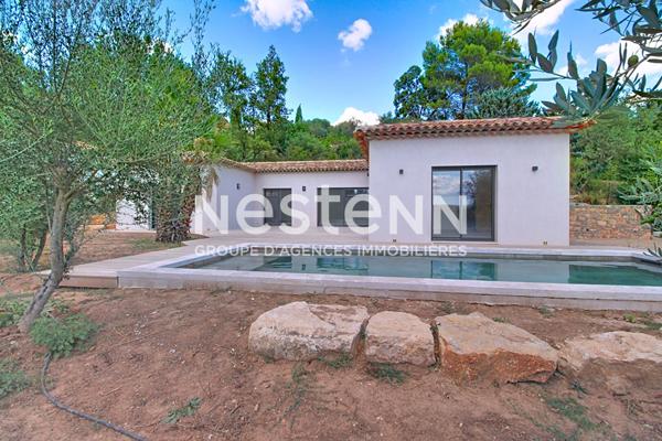 A VENDRE ! LORGUES, MAISON NEUVE, 160 m², 3 SUITES PARENTALES, PISCINE, QUARTIER PRISÉ