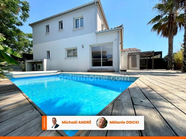 VILLA CONTEMPORAINE 4 PIÈCES 113 M2 PISCINE & GARAGE