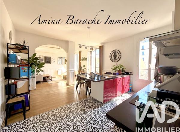 Appartement à vendre 4 pièces 70 m² Courbevoie