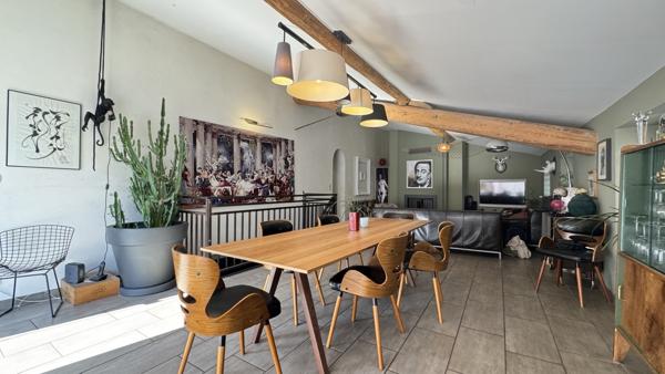 Saint-Étienne (42000) Appartement de 151m2 en duplex sur toit avec terrasse
