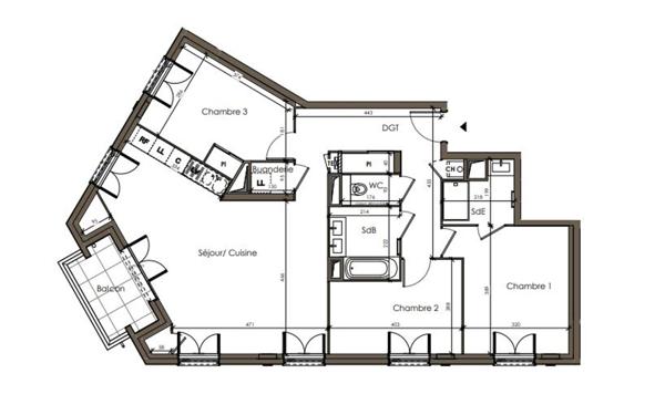 Appartement à vendre    4 pièces •  Lyon 9