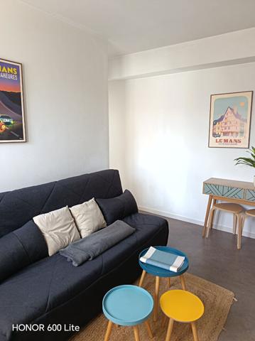 Appartement T2 meublé et équipé au Mans quartier calme proche des transport  pour  université