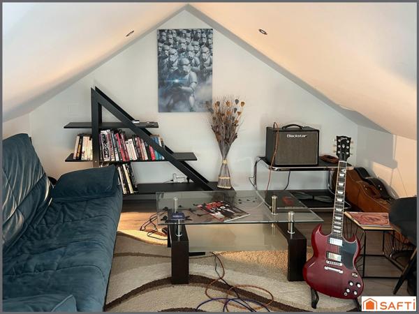 Le Ban Saint Martin, appartement coup de coeur sous les toits.