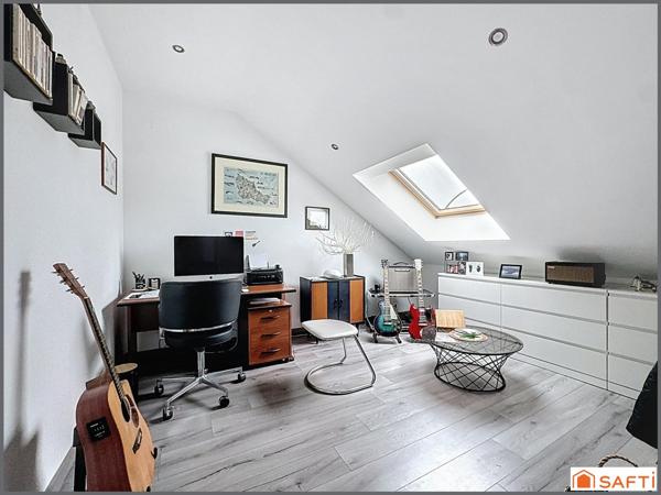 Le Ban Saint Martin, appartement coup de coeur sous les toits.