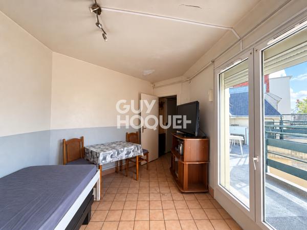 studio avec balcon de 12m² à 5 minutes du métro 7 Fort d'Aubervilliers