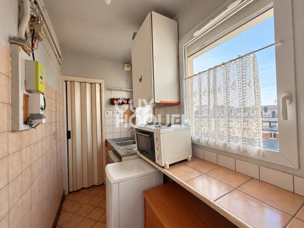 studio avec balcon de 12m² à 5 minutes du métro 7 Fort d'Aubervilliers