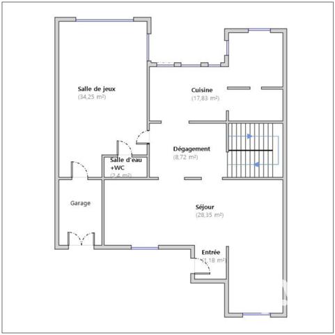 Maison à vendre 4 pièces 92,71 m² Pierrefitte-sur-Seine