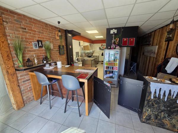 SAINT JULIEN LES ROSIERS (30) idéal reprise ou première affaire, à vendre Fonds de commerce pizzeria à emporter clé en mains.