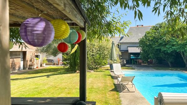 Maison de caractère Angers de 265 m² - 5 chambres - avec jardin et piscine chauffée