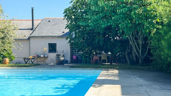 Maison de caractère Angers de 265 m² - 5 chambres - avec jardin et piscine chauffée