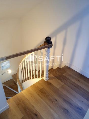 Maison 4 pièces + grand jardin clos, proche centre ville et gare.