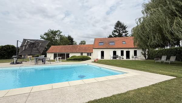 Saint-Pourçain-sur-Sioule (03500) Viager Libre Monsieur 85 ans - Maison avec terrain et piscine