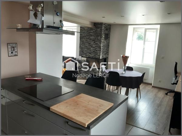 Maison 4 chambres sur sous-sol avec terrasse