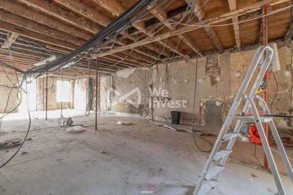 Immeuble de 350 m² habitables sur deux bâtiments