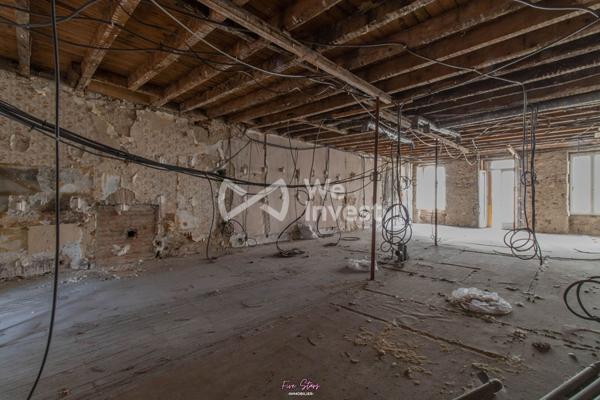 Immeuble de 350 m² habitables sur deux bâtiments