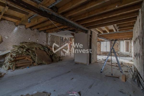 Immeuble de 350 m² habitables sur deux bâtiments
