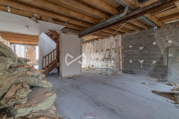 Immeuble de 350 m² habitables sur deux bâtiments